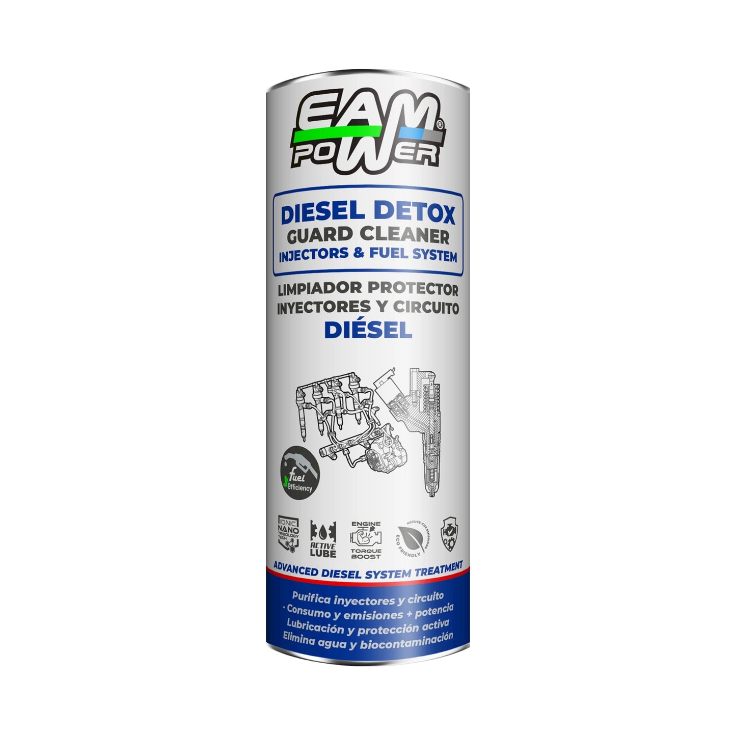 Limpiador Protector Inyectores y Sistema Diésel EAMPOWER