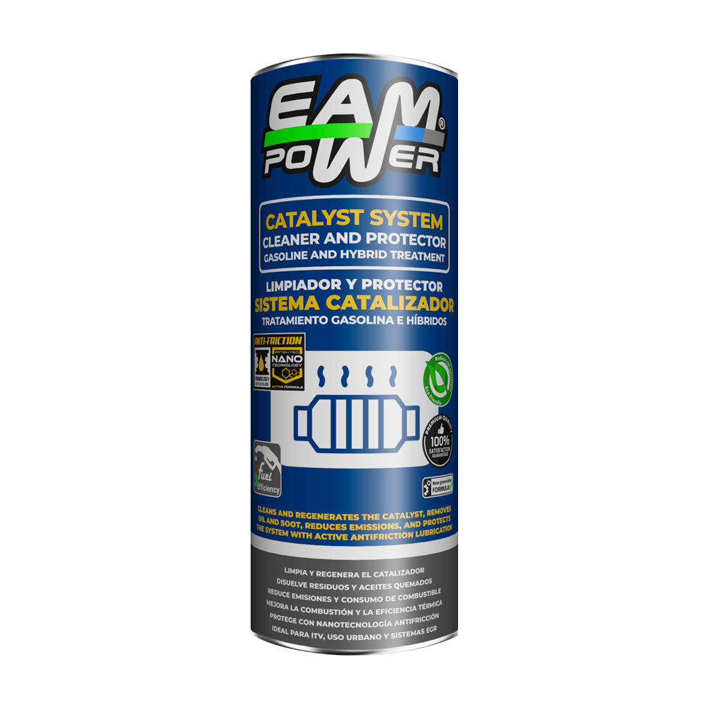 Limpiador Protector Sistema Catalizador Gasolina e Híbridos EAMPOWER
