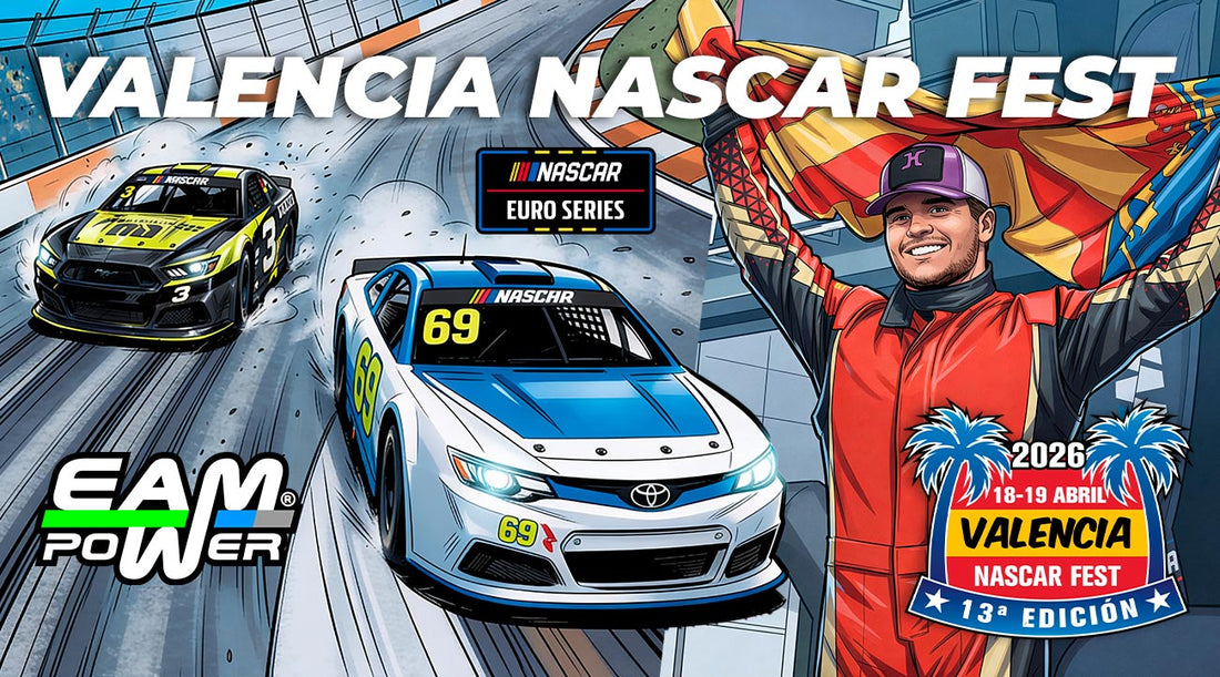 EAMPOWER impulsa la experiencia NASCAR en Valencia