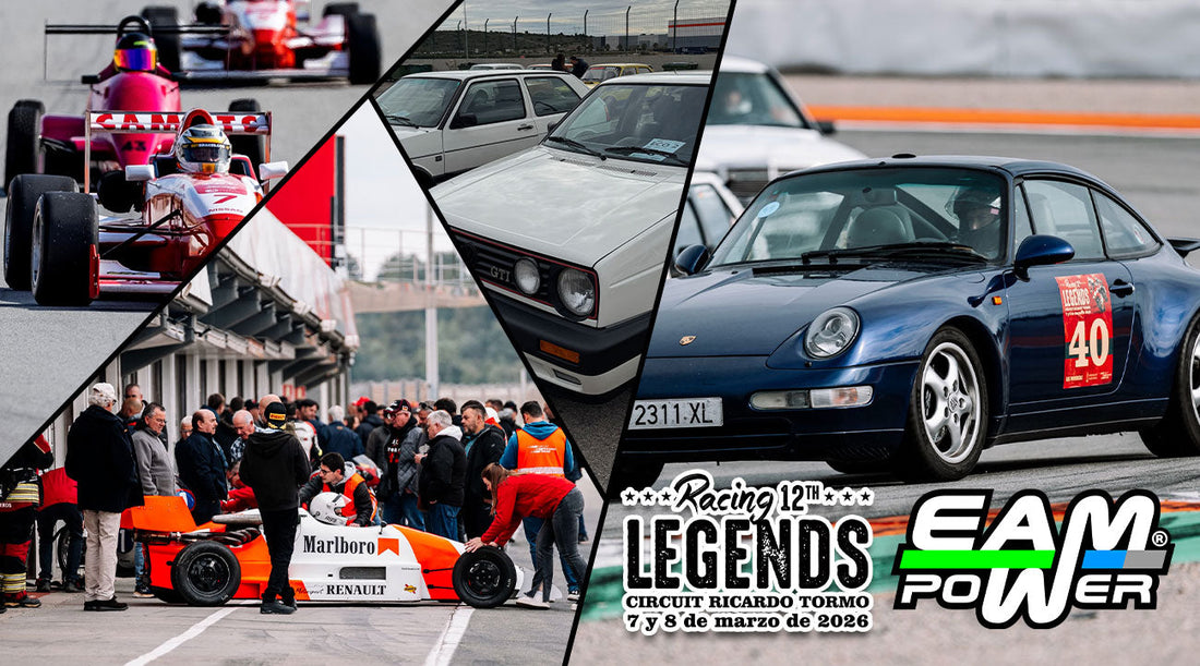 EAMPOWER deslumbra con coches clásicos y de competición en Racing Legends 2026