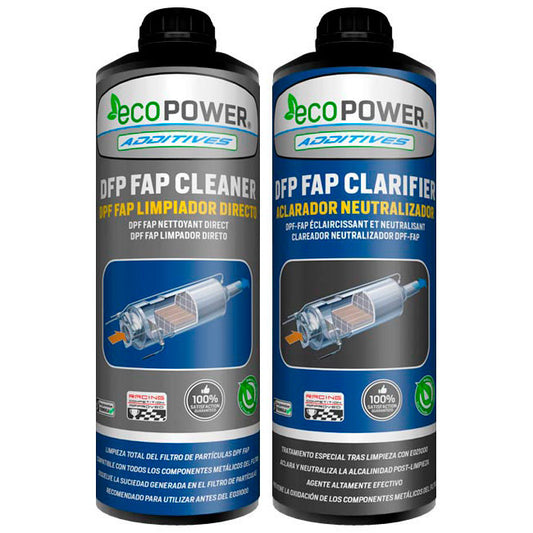 Kit limpieza DPF FAP | Limpiador + Aclarador neutralizador EAMPOWER